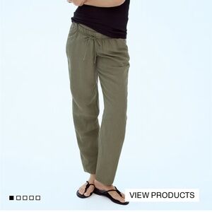 H&M Olive Green Capris Maternity